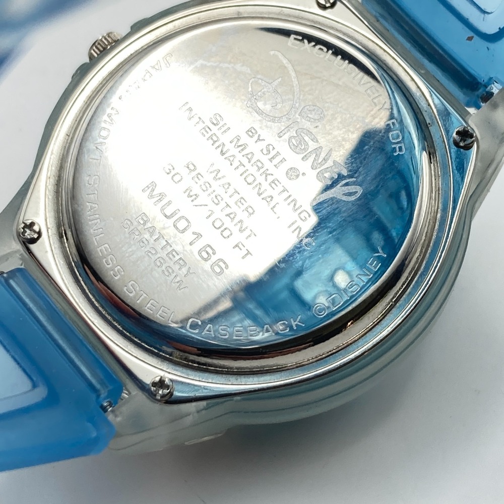 Disney Winnie the Pooh Women's Watch 37mm Light Up Blue WR 30M New Battery 9" - Picture 14 of 17